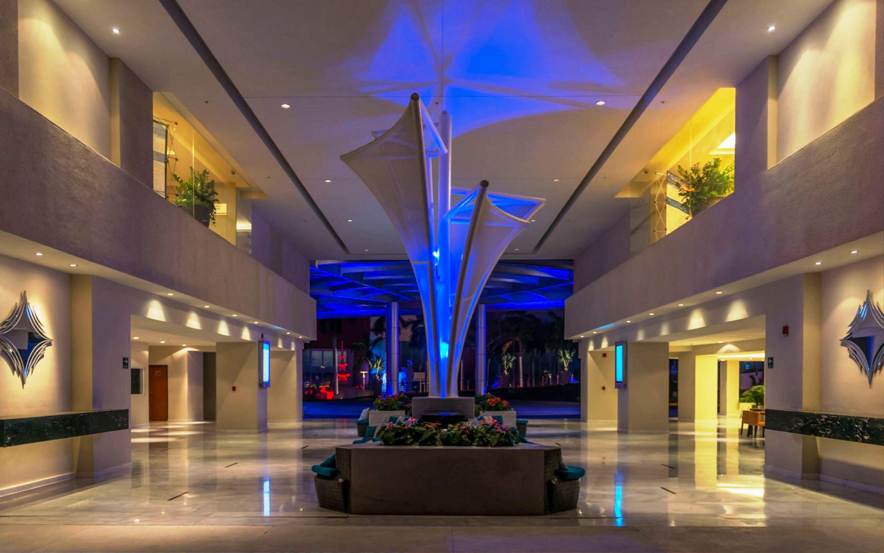 Palacio Mundo Imperial Riviera Diamante Acapulco Exteriér fotografie The lobby of the hotel