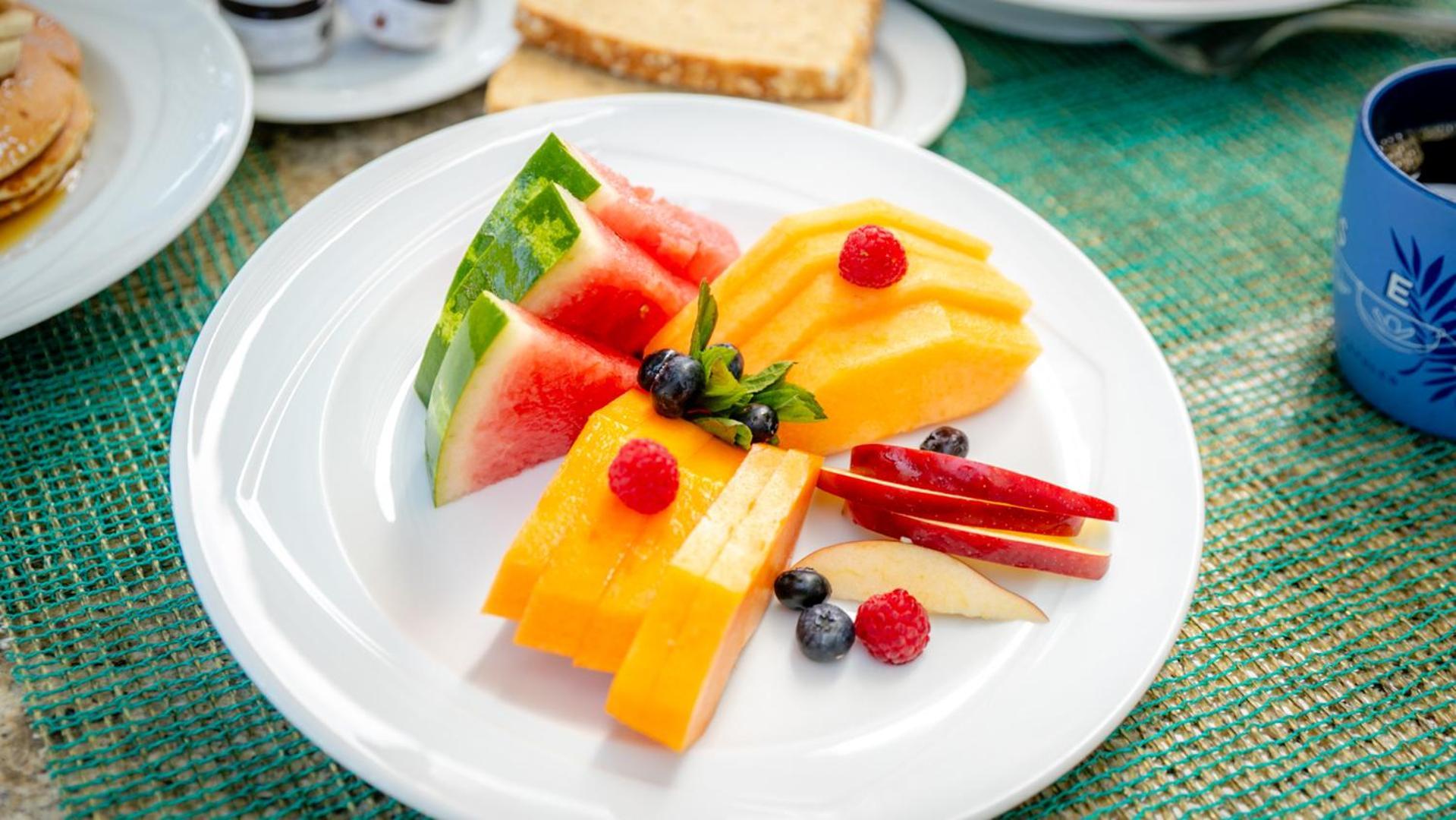 Palacio Mundo Imperial Riviera Diamante Acapulco Exteriér fotografie Fruit salad